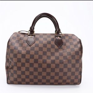 Louis Vuitton Speedy 30 in Damier Ebene